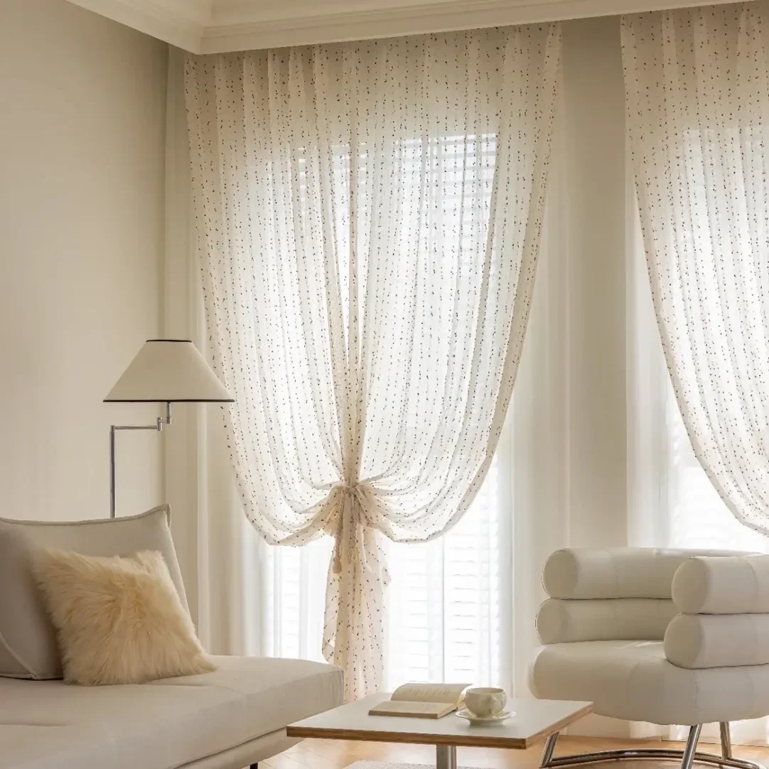 

Jelly Bean Yarn Living Room Bedroom Balcony Children's Room Window Screen Versatile Colored Bean Cute Screen Curtain