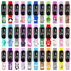 Montres intelligentes à écran tactile LED pour enfants, bracelet de sport mignon pour étudiants, horloge électronique pour enfants, garçon, fille, cadeau d'anniversaire