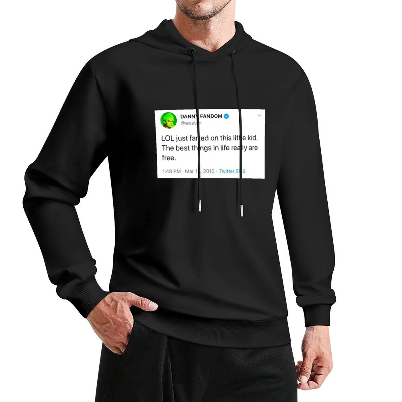 Waterparks Awsten Tweet Pullover Hoodie autumn clothes graphic hoodie