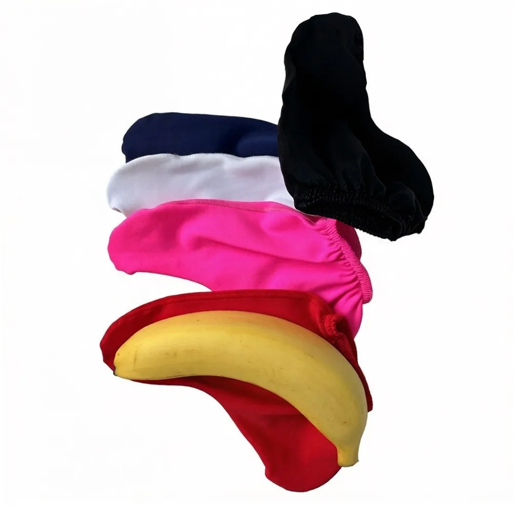 Men's Jock Sheath Swim Trunks Swimwear Cock Sleeve Cover Pouch Quick Dry Briefs Sexy Breathable Pouch