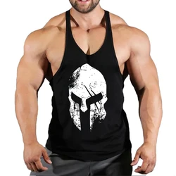 Muscolare Uomo Palestre Abbigliamento da uomo Canotta Canotta Palestra Bodybuilding e Fitness Stringer Abbigliamento Allenamento Canotte di marca Camicia Muscolare