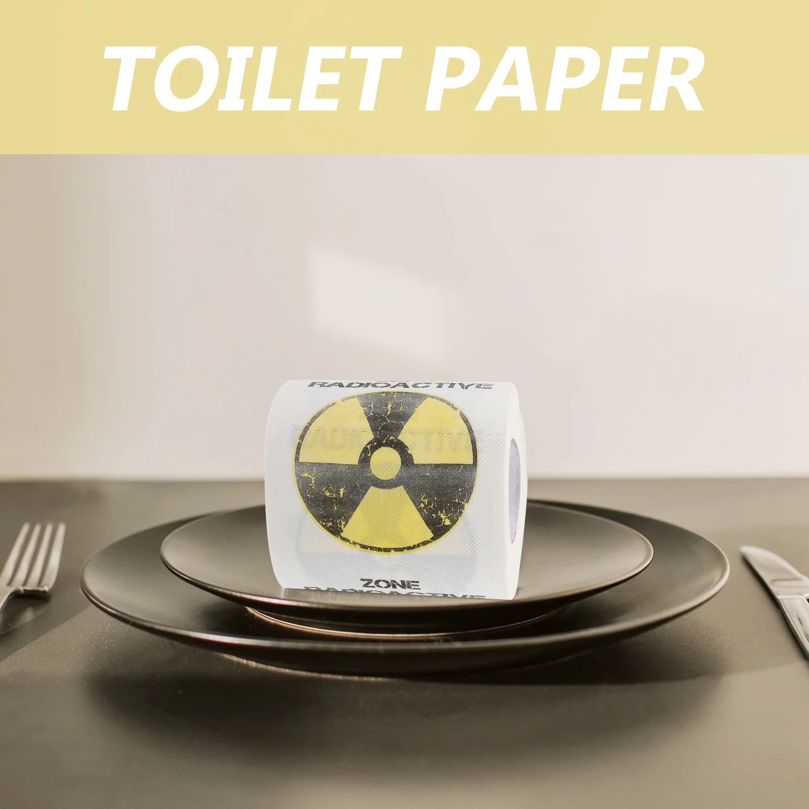 Toilet Paper Printed Tissue Bathroom Supplies Towel Novelty Lunch Napkin Wood Pulp Soft