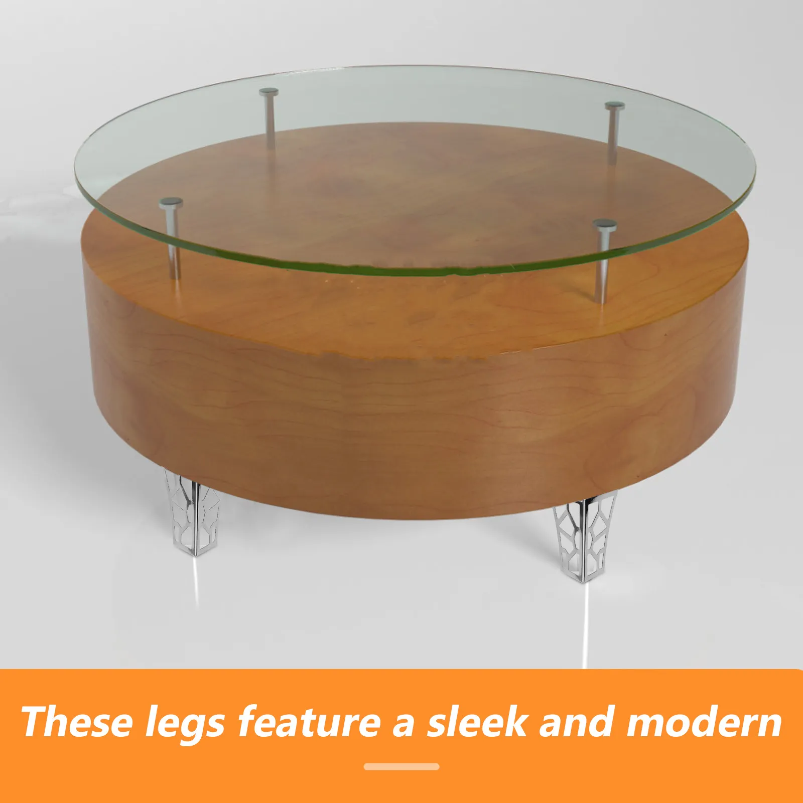 4Pcs Hollow Pattern Metal Furniture Legs Sofa Couch Table Dresser Feet Support Replacement Metal Table Legs Dresser Feet