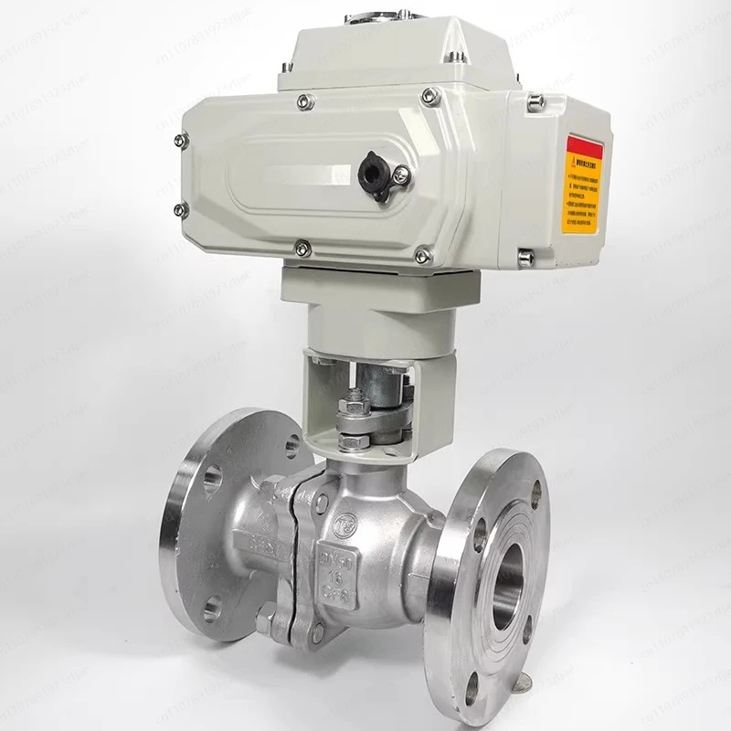 Electric flanged ball valve Q941F-16P/C stainless steel cast steel high temperature ball valve