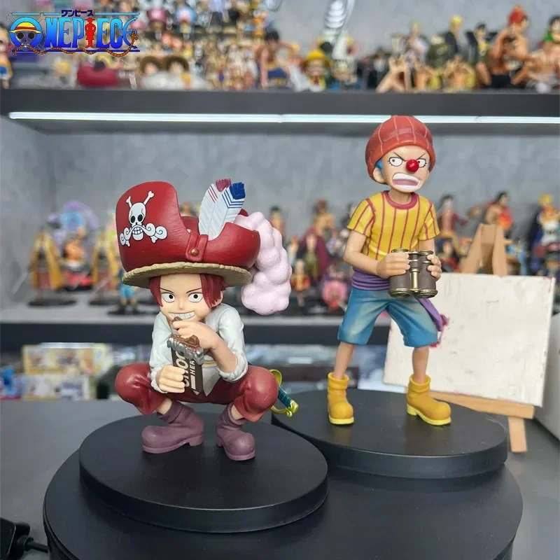 Bandai Genuine One Piece Dxf Shanks Buggy Anime Figure Grandline Wano Country Action Model Figurines Collectible Toys