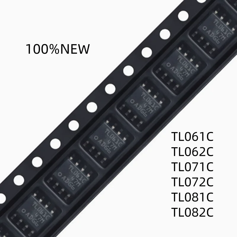 (10 Pieces) 100% New Tl061C Tl062C Tl071C Tl072C Tl081C Tl082C Tl061Cdr Tl062Cdr Tl071Cdr Tl072Cdr Tl081Cdr Tl082Cdr Sop-8 General-Purpose Operational Amplifier Chip Ic
