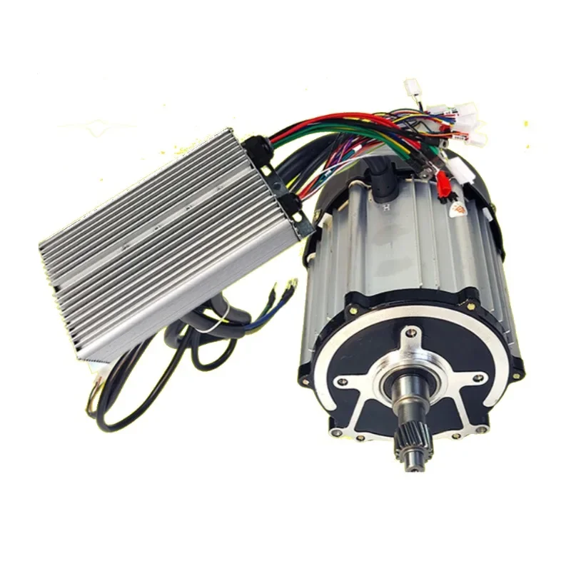 Electric tricycle motor high power 2000W brushless DC 48V60V72V four-wheel permanent magnet pure copper motor