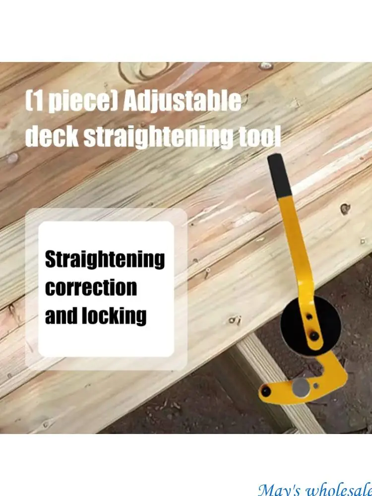 Deck Board Straightening Tool Bowl Holder Grip Composite Metal Joint Bender 448A