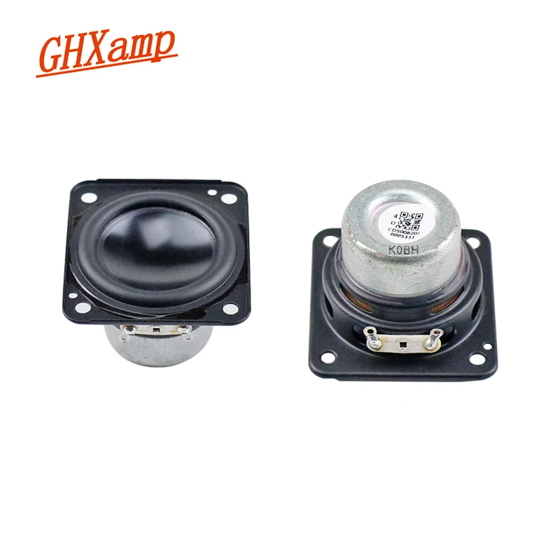 GHXAMP Graphene Cone 48m*44mm Rectangular Full Range Speaker Large Neodymium Upgrade For JBL Flip4 Waterproof 4Ohm 15W 1Pairs