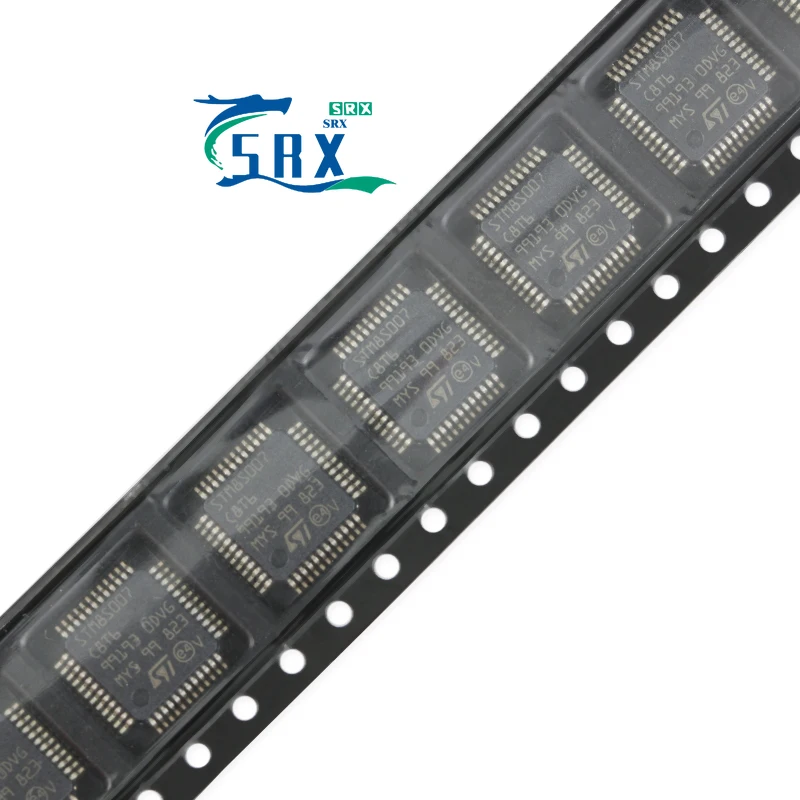 Original genuine STM8S007C8T6 LQFP-48 24MHz/64KB flash memory/8-bit microcontroller-MCU For bulk orders please inquire