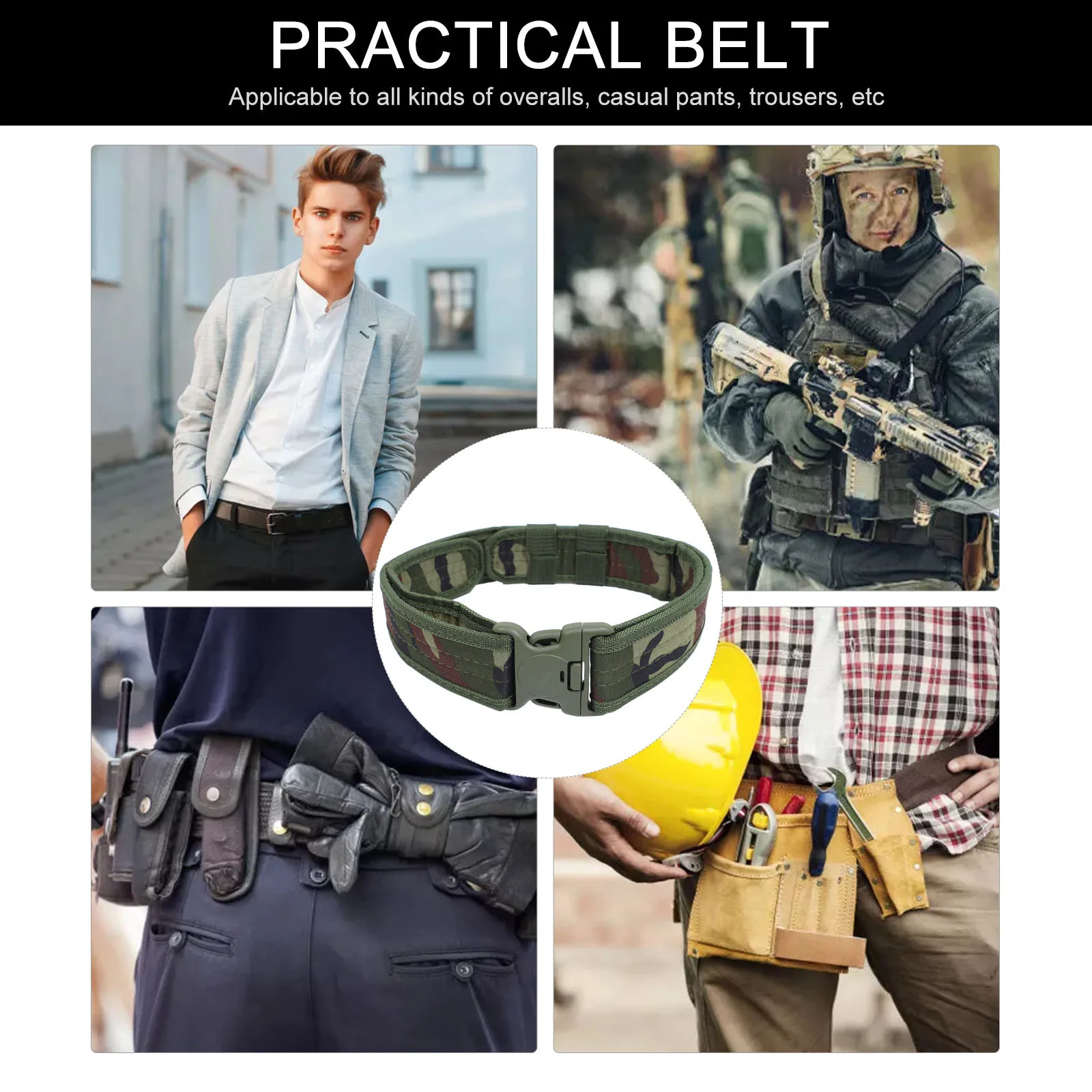 

1pcs Outdoor Waist Mountaineering For Camping Camping Waist Hunting Outdoor Outer Belt Wrench Socket Belt