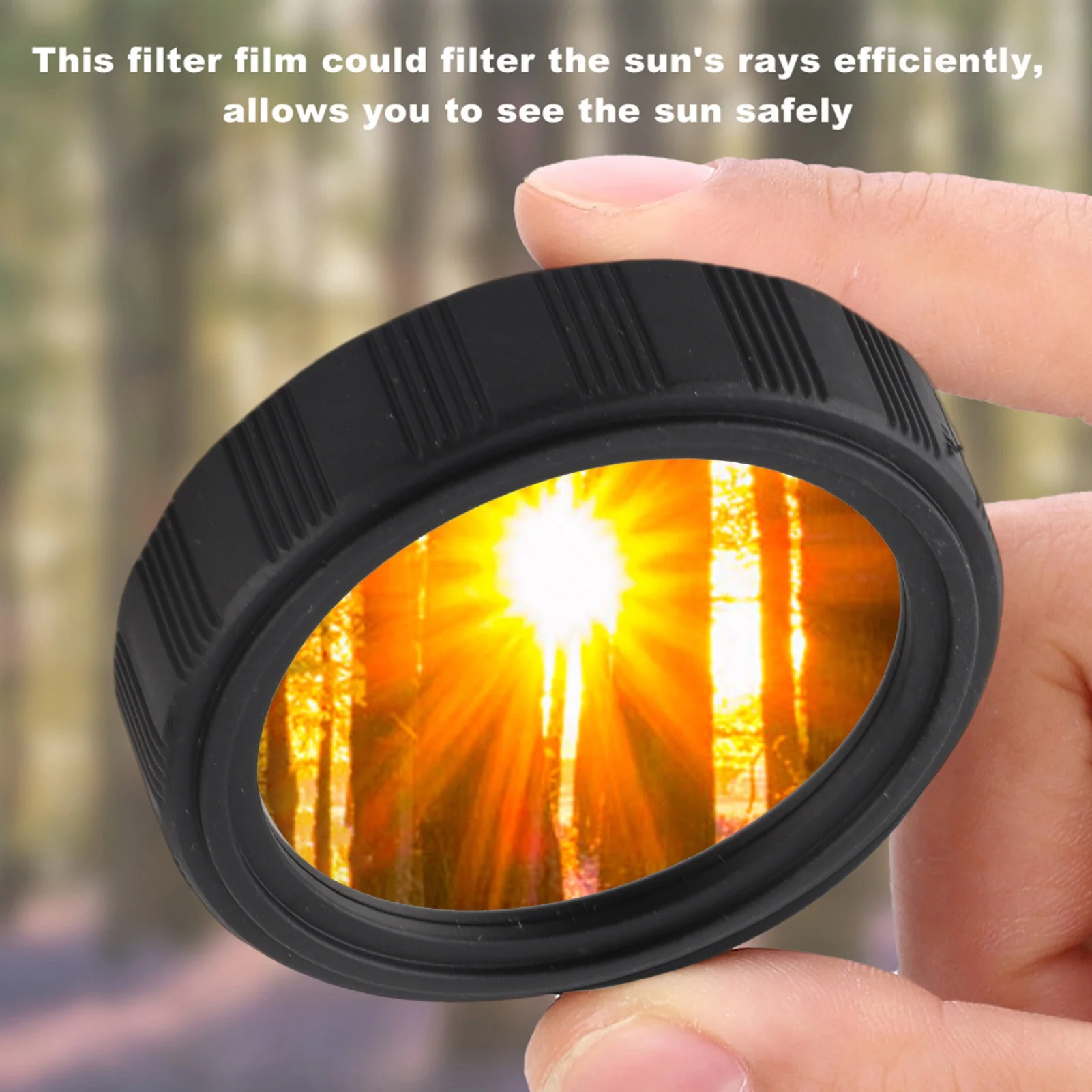 50mm Professional Astronomical Telescope Objective Lens Film  Solar Filter 5.0 Lens Film  Telescope  Objective Lens