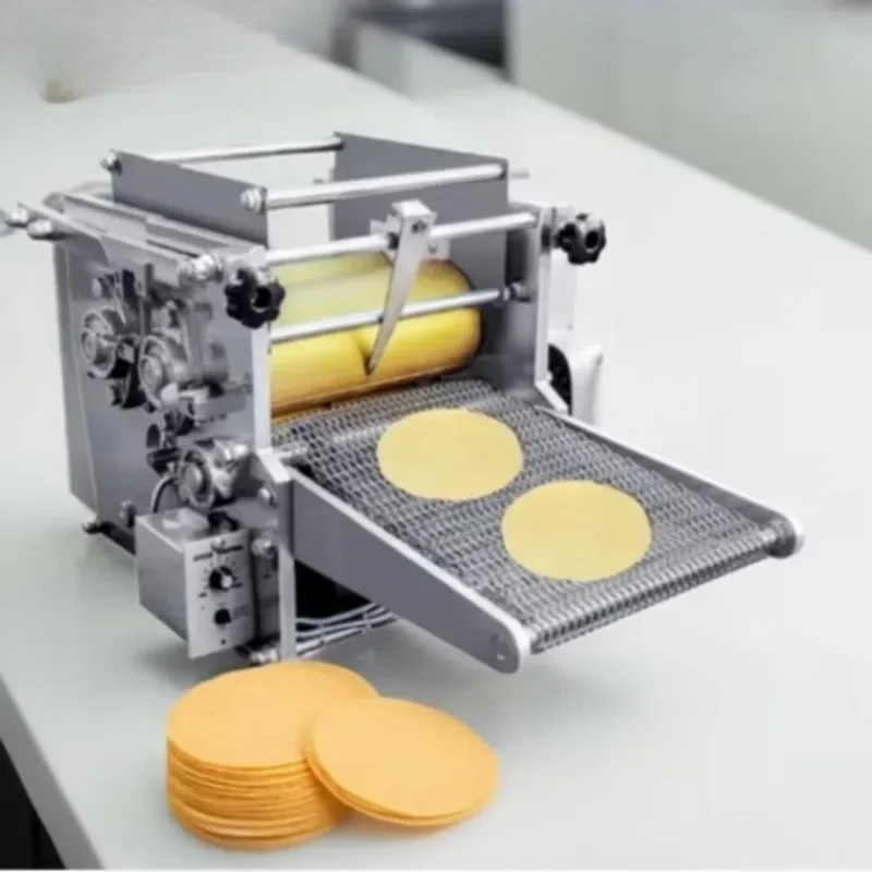 

Large Capacity Full Semi-Industrial Automatic Tortilla Maker Manufacturing Flour Press