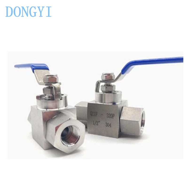 Stainless Steel 304 High-pressure Ball Valve Q11F-320P G1/4 G3/8 G1/2 G3/4 G1 NPT1/4 NPT3/8 NPT1/2
