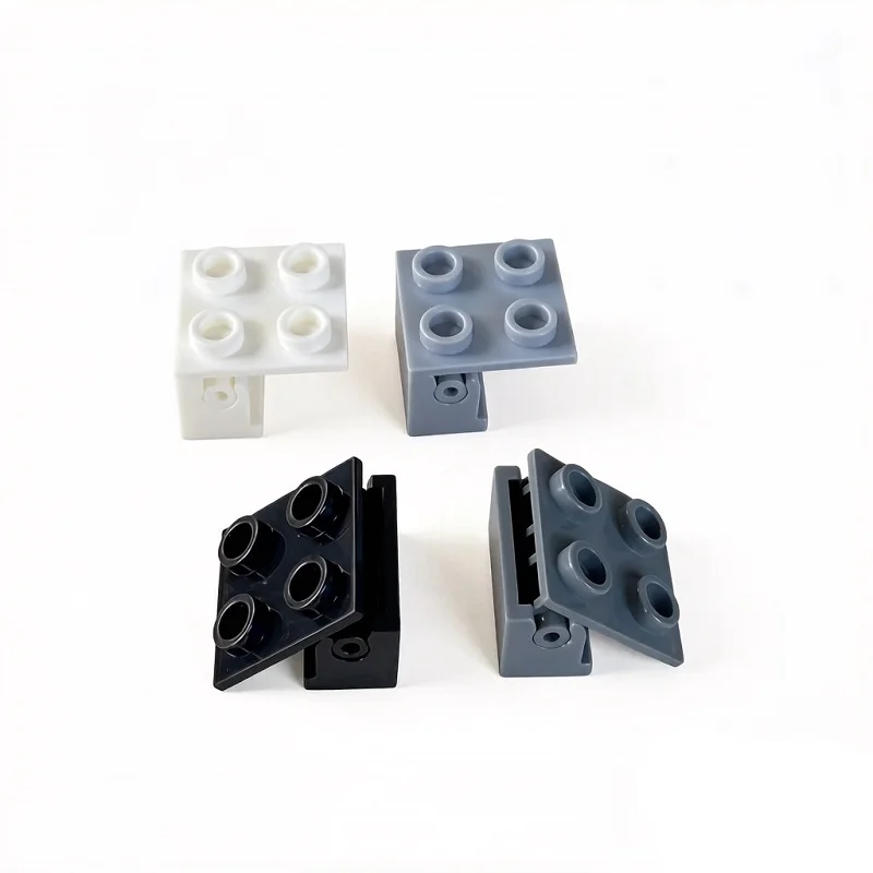 30pcs MOC building block parts hinge 6134+3937 2x2 hinge plate 1x2 base building block parts DIY assembled toys