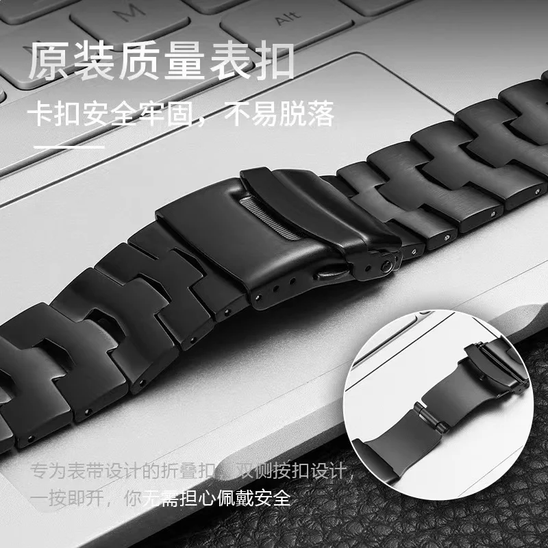 샤오미 워치 컬러 2 용 티타늄 금속 스트랩, 미 샤오미 워치 S2 46mm 42mm S1 프로 S1 액티브 교체 밴드, 22mm 러그 너비
