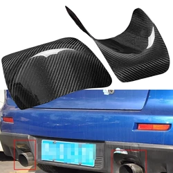 Car Rear Bumper Exhaust Heatshield Cover Trim For Mitsubishi Lancer Evolution X EVO 10 2008-2015