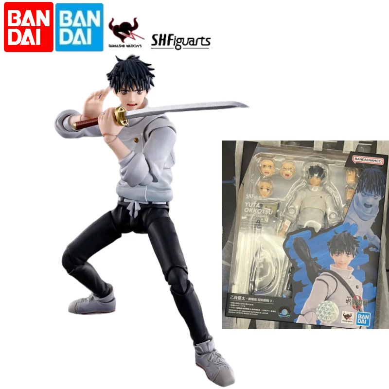 

Bandai Genuine Figure Jujutsu Kaisen Model Kit Anime Figures Shf Okkotsu Yuta Collection Model Action Figuretoys For Boys Toys