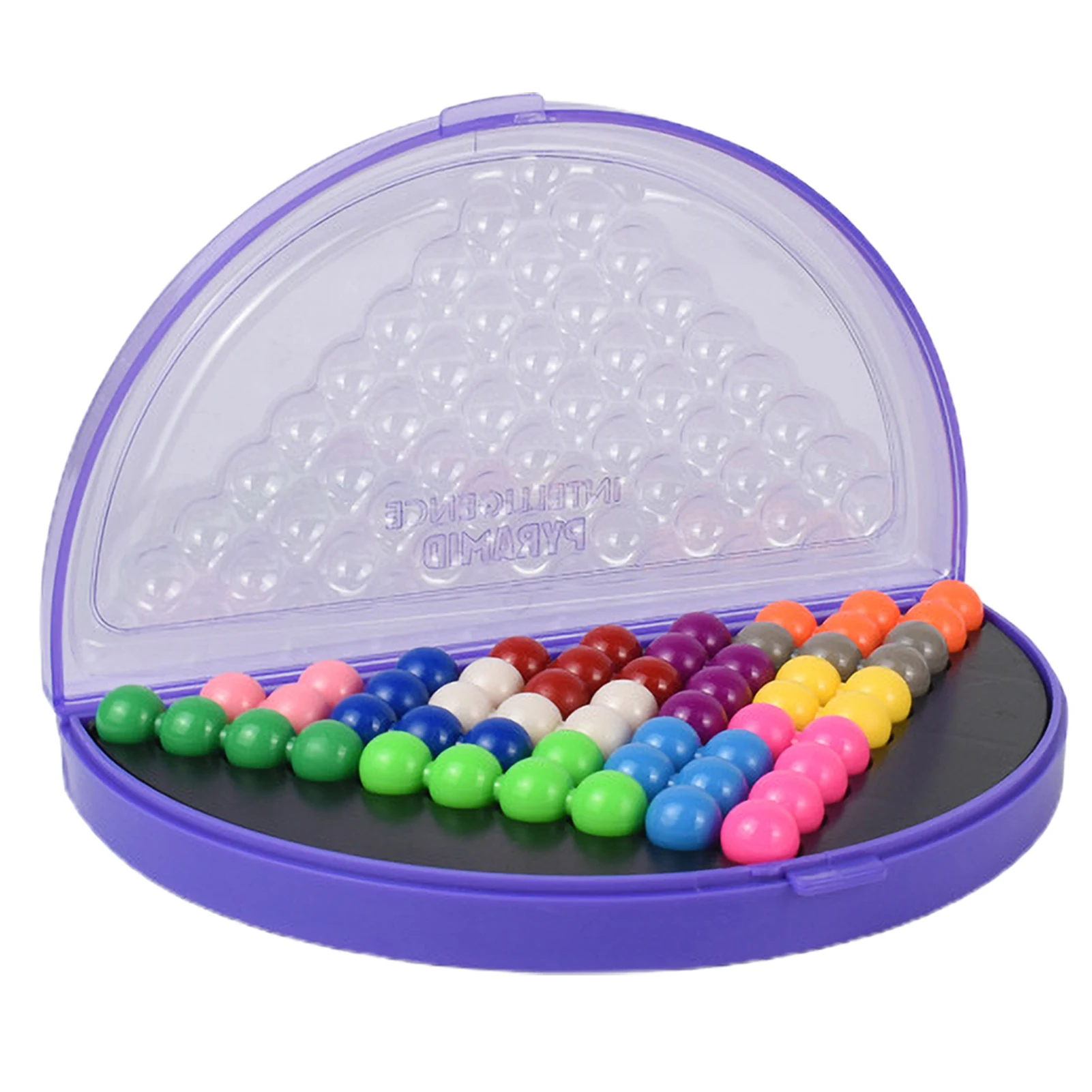 Beads Game Stacking & Sorting Board Game Toy With Storage Case Training Puzzle Educational Gift For Kids