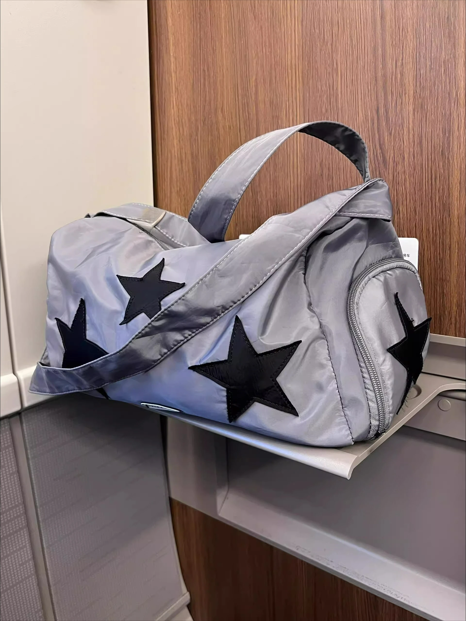 

Travel Large Capacity Storage Bags 2025 New Spicy Girl Shoulder Crossbody Bag