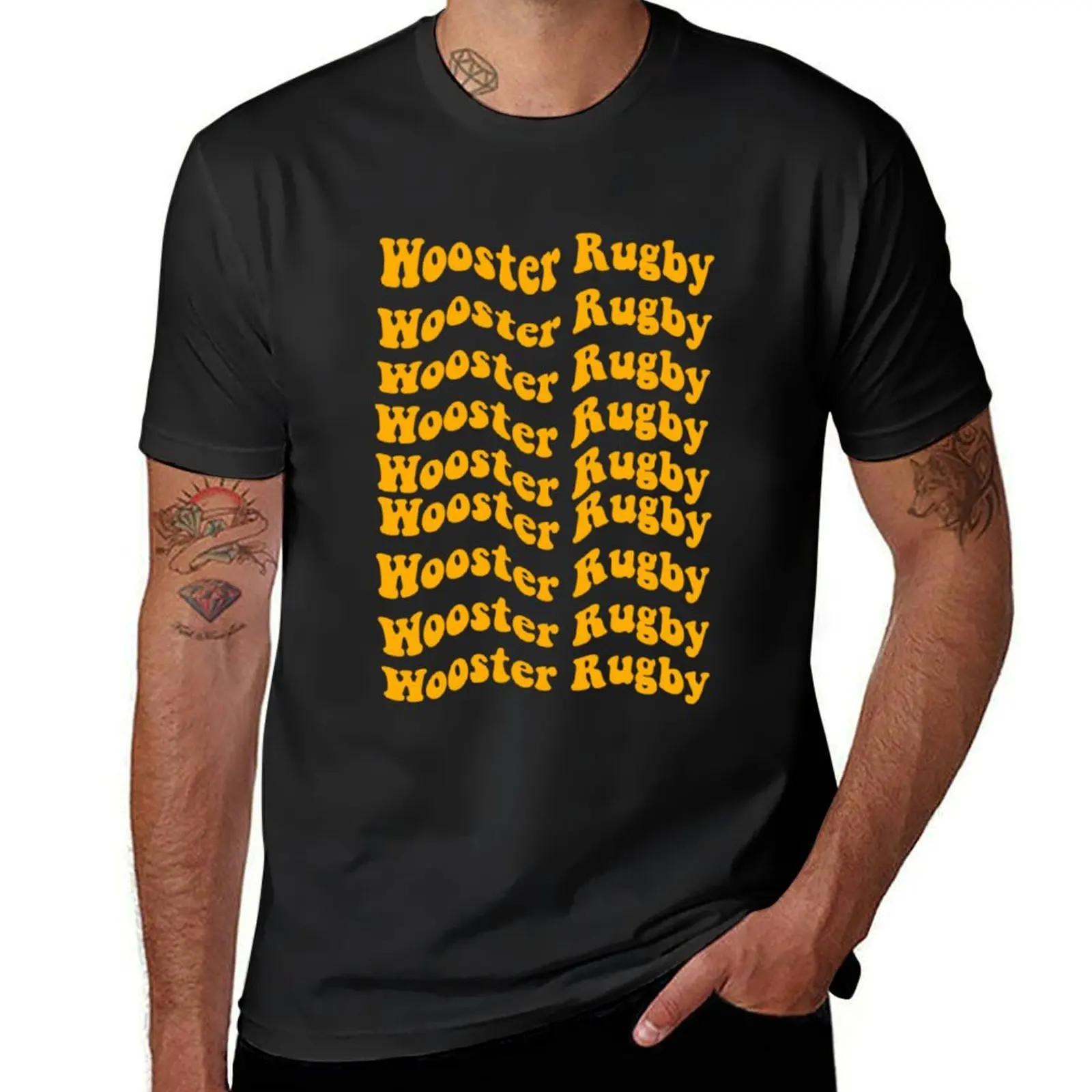 

Groovy Wooster Rugby T-Shirt shirts graphic tees blacks mens champion t shirts