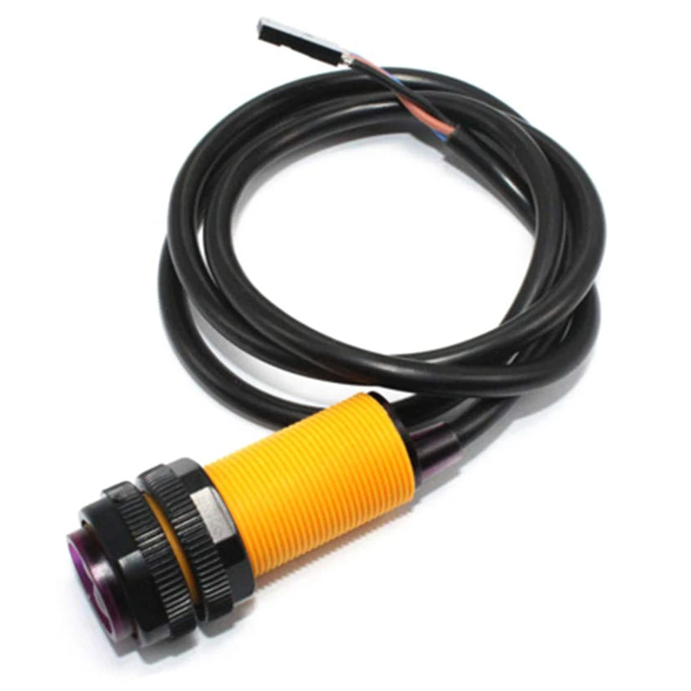 N82R 3 Pcs E18-D80NK Infrared Photoelectric Switch Obstacle Avoidance Sensor Module Compatible With For Arduino Robot Car