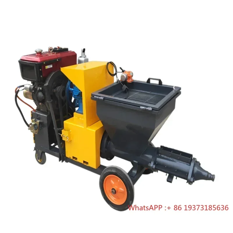 YG 20m Concrete Cement Mortar Spraying Machine Portable Plastering Machine Price For Sale