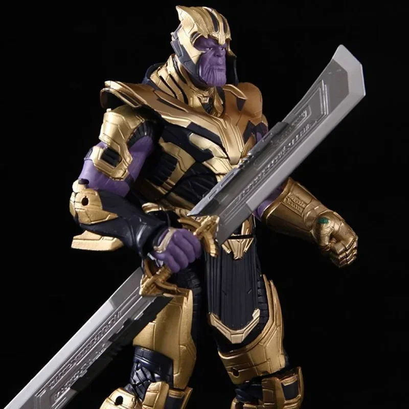 Marvel SHFiguarts Thanos Figure Avengers Infinity War BJD Action Figures Collectable Model Toy For Birthday Gift