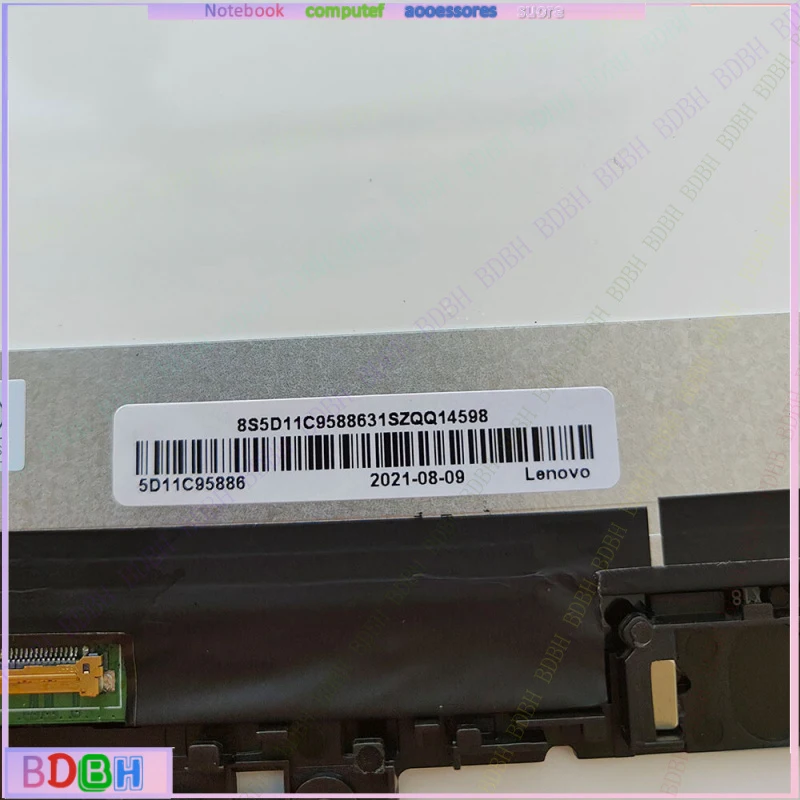 5D11C95886 For Lenovo 500e Chromebook Gen 3 Lcd Touch Screen w/ Bezel 11.6" HD