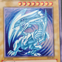 Anime Yu Gi Oh! Collection Card English Blue Eyes White Dragon 1St Edition Refractive Color Flash Card Child Gifts