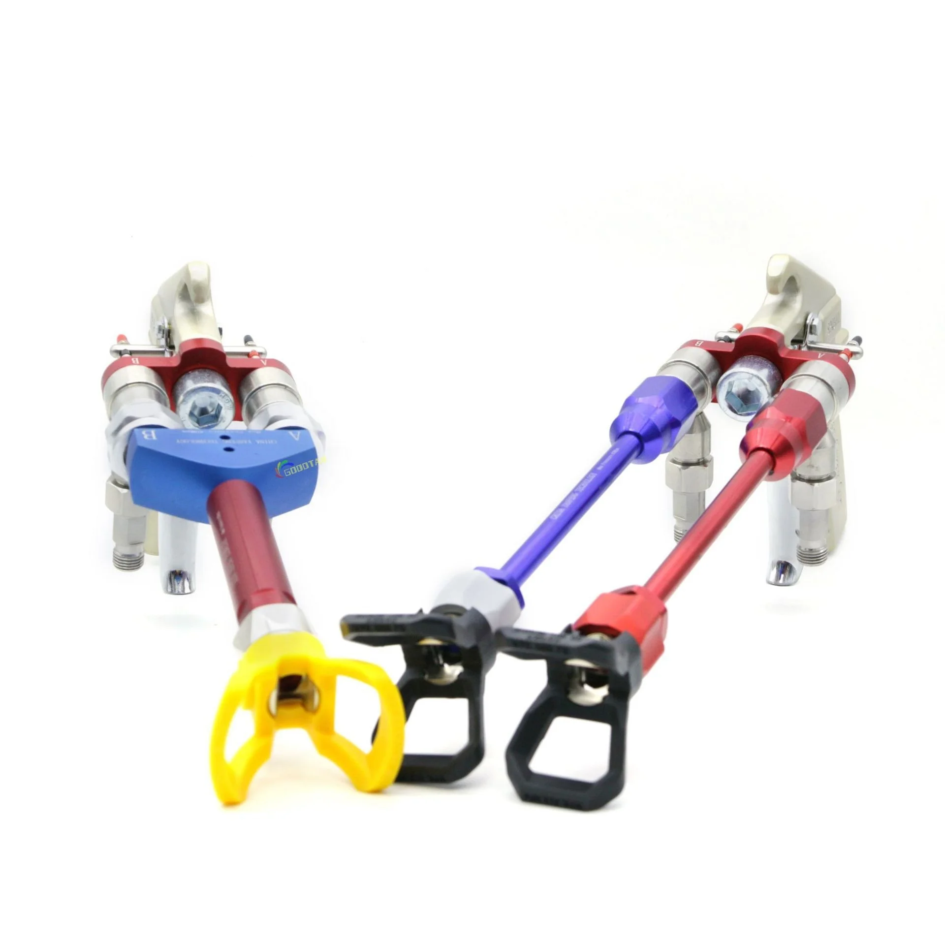 

GOODTAN 288420 Two Component Automatic Airless Spray Gun for Mix AB Material Paint