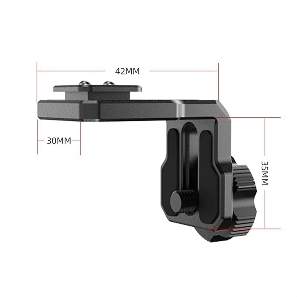 Essential Wireless Transmission Base Plate Holder with 1/4 Cold Shoe Mount for CineView HE/SE/Quad for RS2/RSC2/RS3/RS3pro