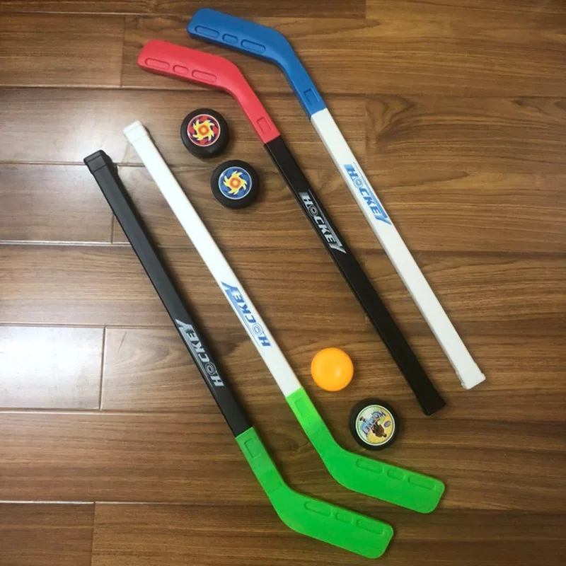 Children's Hockey Stick Ice Hockey Set Kindergarten Elementary School Students Outdoor Training Sports Leisure Boys Girls Gift