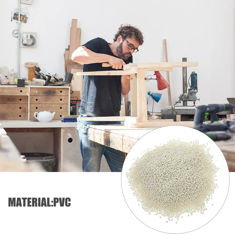 1Pack Hot Melt Adhesive Glue Pellets 1Kg High Strength Wear Resistant Edge Banding Glue for Furniture Woodworking Cabinets DIY