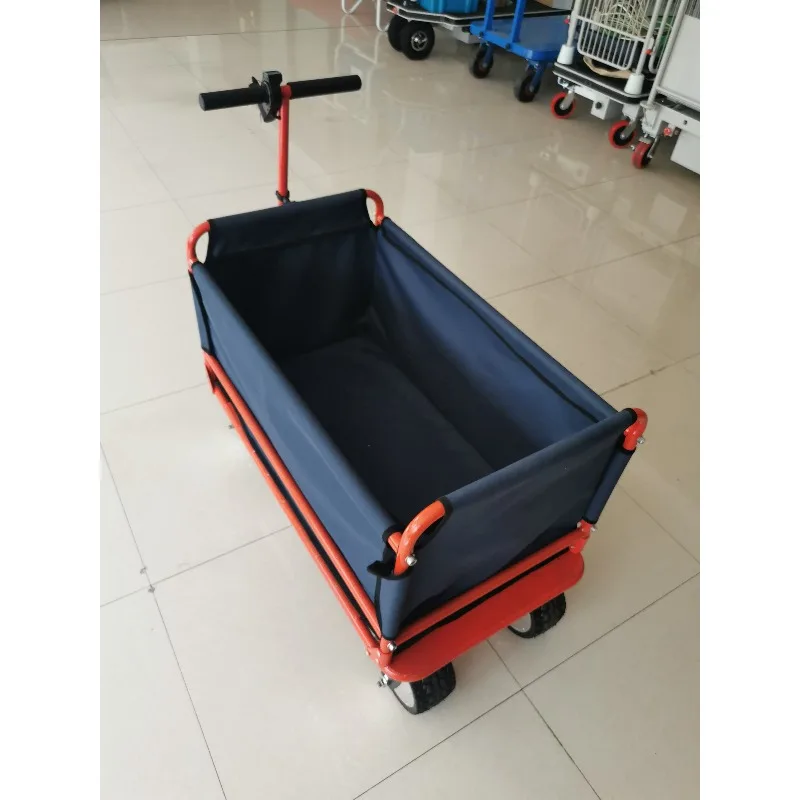 Electric camper portable station wagon garden trolley