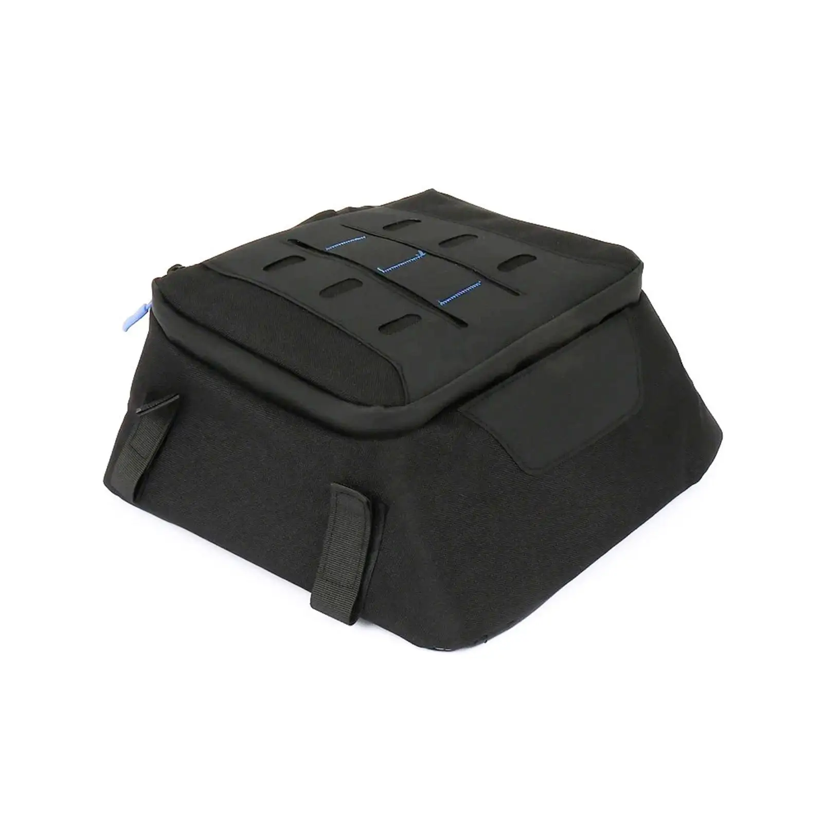 

Motorcycle Top Case Bag Water Resistant Large Capacity Dustproof Outdoor Riding Oxford Cloth Storage Functional Black Sturdy