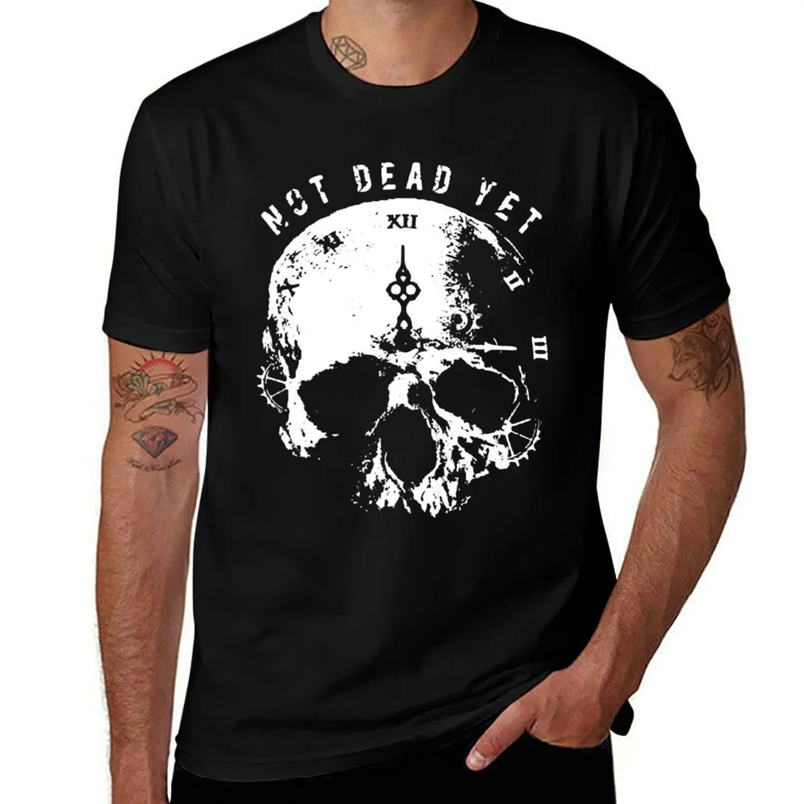 

Not Dead Yet T-Shirt man t shirts high quality luxury brand t shirts with prints man t shirts for men T-shirt