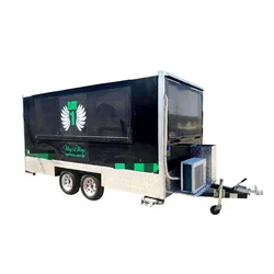 High Quality Street  Mobile Food Trailer Outdoor  Bbq And Hamburger Cart  For Sale USA With CE And COC