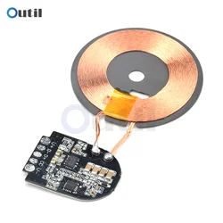 15W Wireless Charger Module trasmettitore PCBA Circuit Board con bobina per Magsafe Fast Wireless Charger TYPE-C MICRO-USB Acces