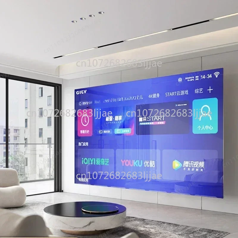 

Frameless TV 100 inch intelligent network 85WIFI75 high definition 4k65 LCD full large screen