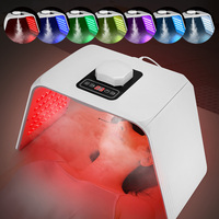 7 Colors LED Photon Machine With Nano Spray Beauty Salon Home Use Face Body LED Mask PDT Machine Skin Hydrating SPA Skin Care