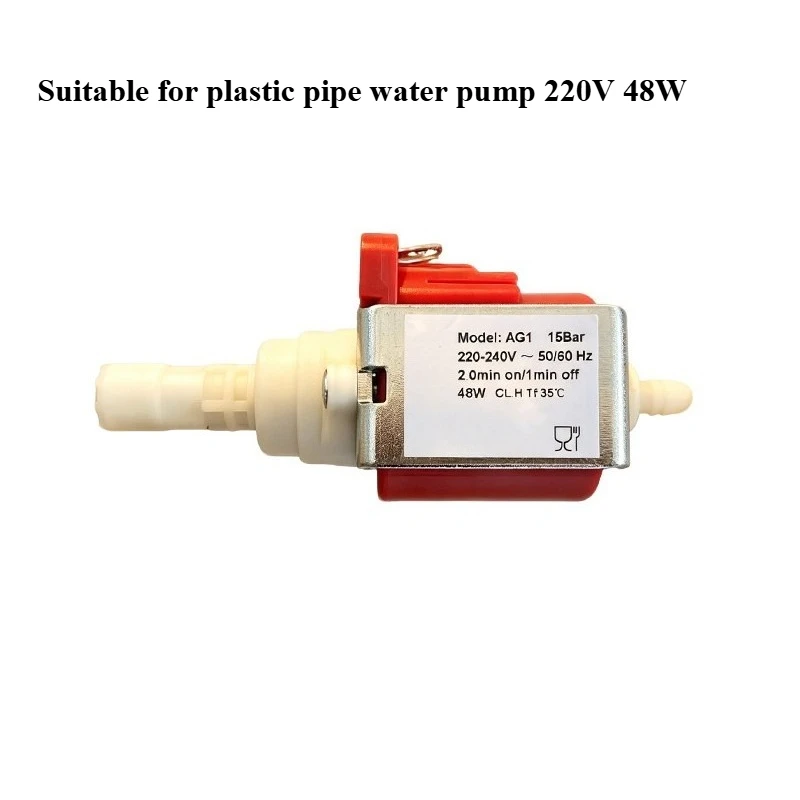 For Domestic Replacement of ULKA EP5EP4 Cleaning Water Pump 220V48W Vibration Electromagnetic for Coffee Machine Water Pump