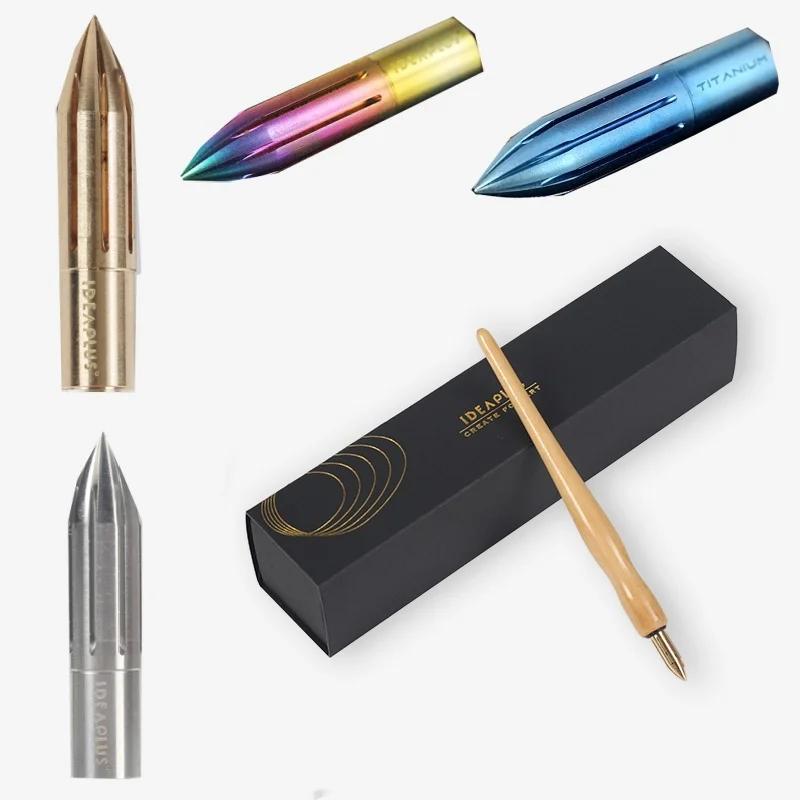 

Brass/stainless Steel Tip Water Dip Pen Pale Color Hook Painting Calligraphy Comic Hand Painted Figure Painting Watercolor Pen