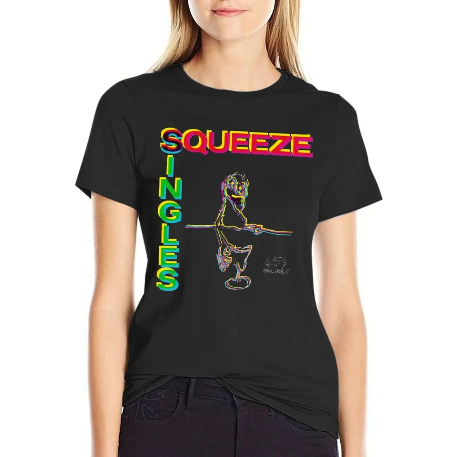 SQUEEZE BAND Essential T-Shirt summer clothes funny summer top aesthetic clothes t shirt Women