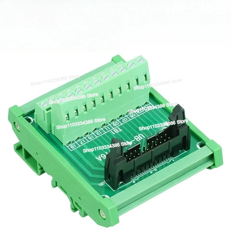 Подходит для модулей проводки, плата адаптера клеммной колодки UB-10-ID16A/ID32A/OT32A/OR16A/OR16B Подходит для модулей проводки, плата адаптера клеммной колодки UB-10-ID16A/ID32A/OT32A/OR16A/OR16B