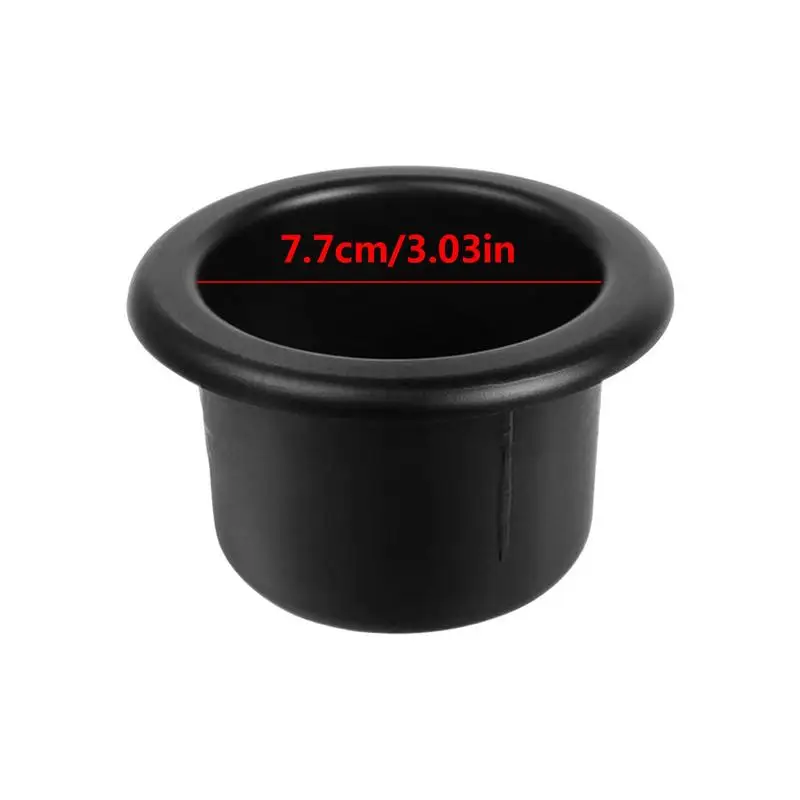 Recessed Cup Holder Drink Cup Holder Recessed for RV Car Marine Boat Trailer Plastic Cup Holder Car Interior Accessories