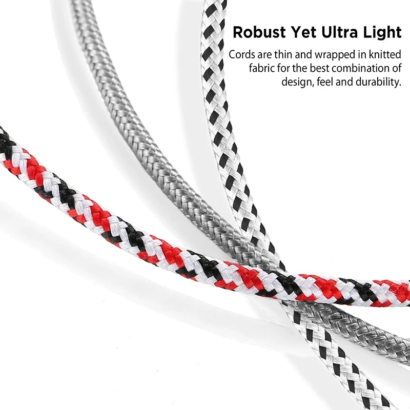 ตัวแยกหูฟัง, สายแยก 3.5 มม. สําหรับชุดหูฟัง [Fine Braided & Gold Plated] สายสัญญาณเสียง Y สเตอริโอ AUX Splitter - เข้ากันได้