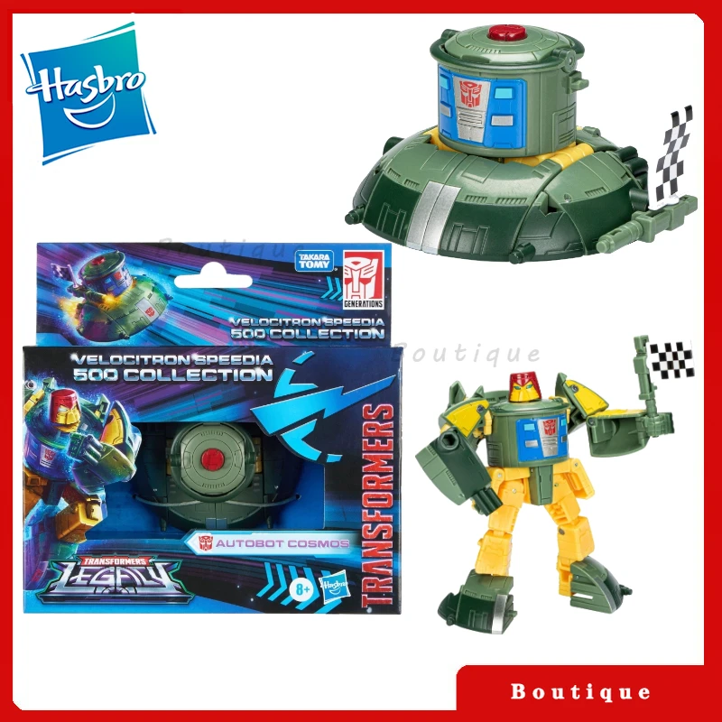 

In stock Hasbro Transformers toysLegacy Velocitron Speedia 500 Collection Autobot Cosmos Action Figures Autobots Hobbies Gifts