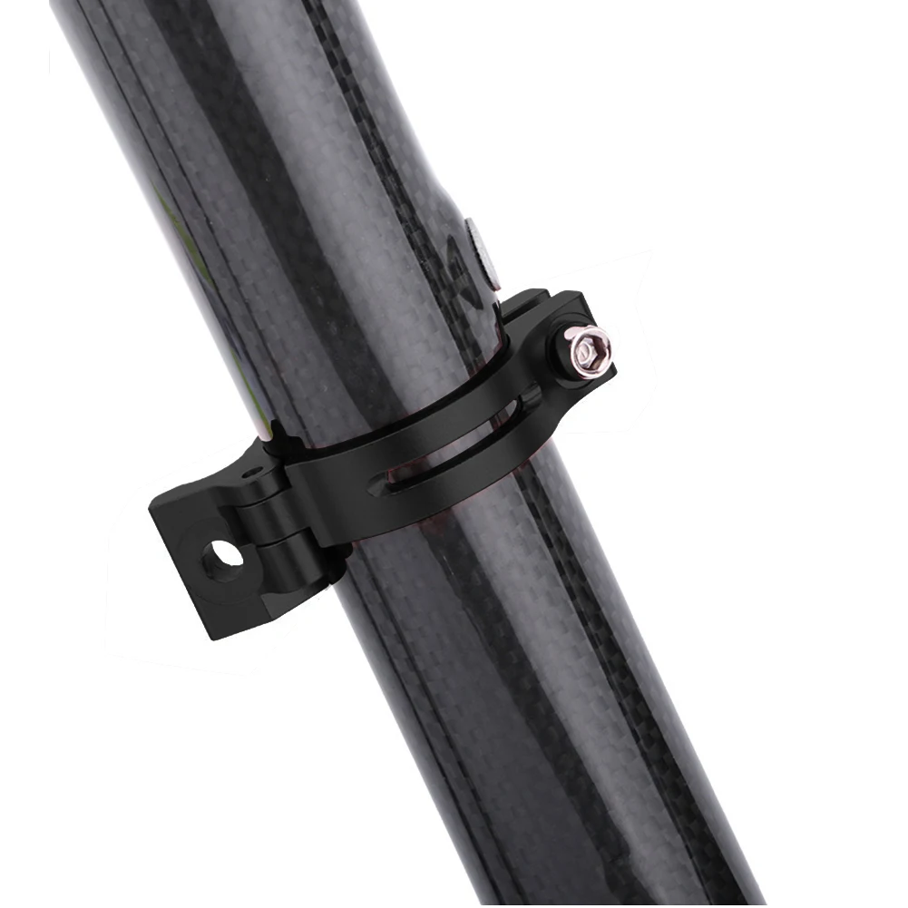 

Derailleur Clamp Bicycle Trigger Clamp Aluminum Alloy Bike Hanging Front Derailleur Braze-On Convertor for Front Derailleur