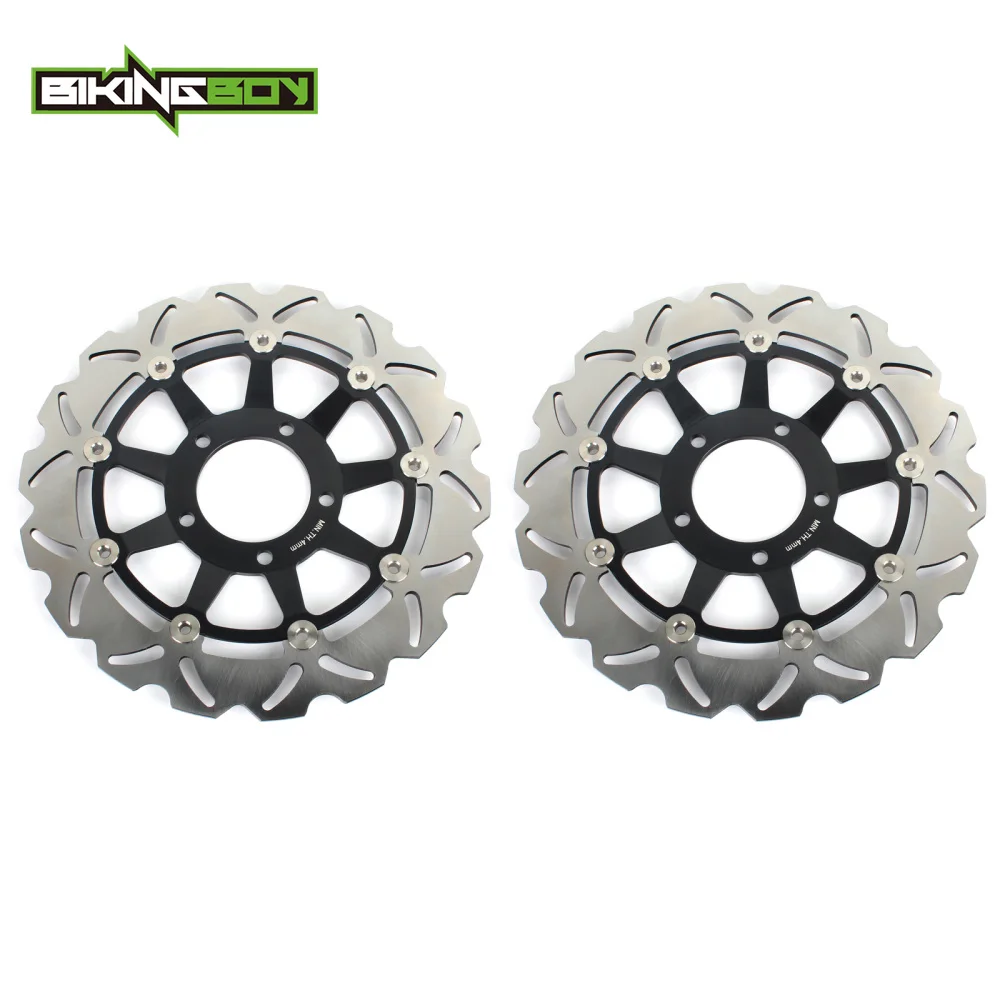 BIKINGBOY For T955 Daytona 01-06 Speed Triple 955 02 03 04 T1050 Sprint 1050 ST / ABS 05-10 09 08 Front Brake Discs Rotors Disks